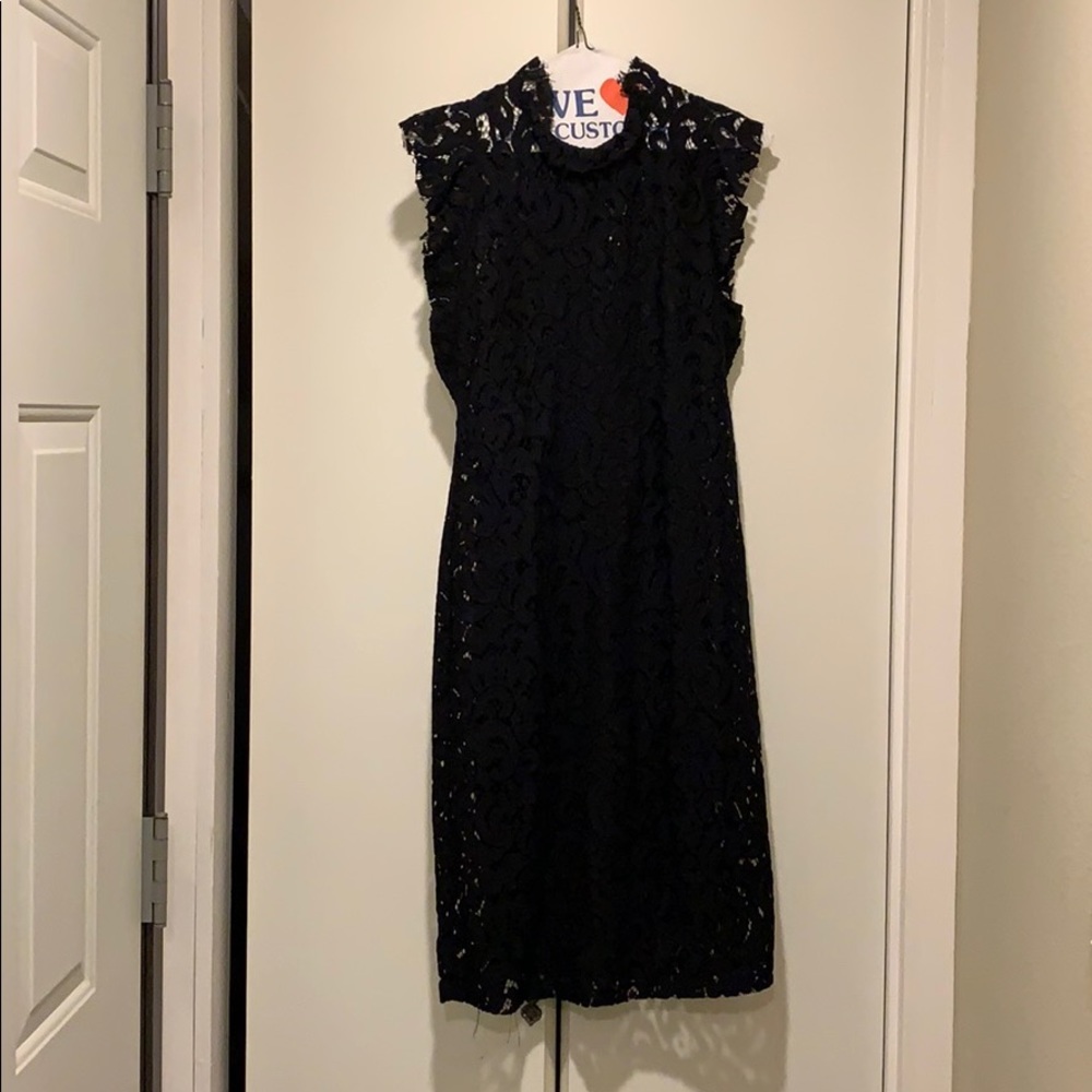 Little black lace dress!
